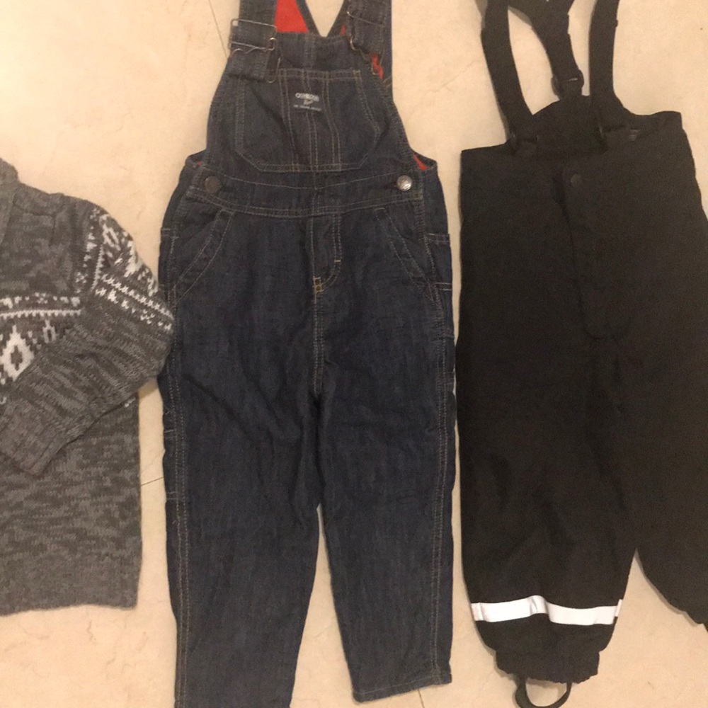 Carter cardigan Oshkosh overall